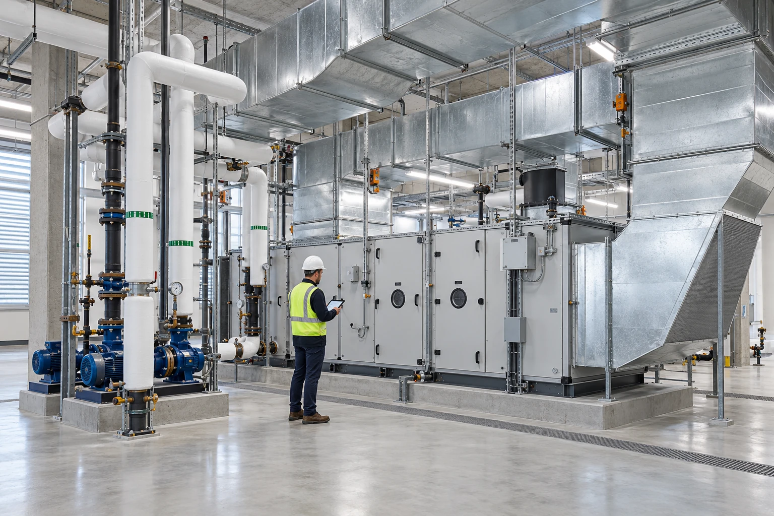Commercial HVAC engineering and air handling system design
